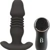 B-pleasure Vibrating & Thrusting P-plug -Anal sexleketøy butikk p vibrating thrusting p plug productimage 1 235455