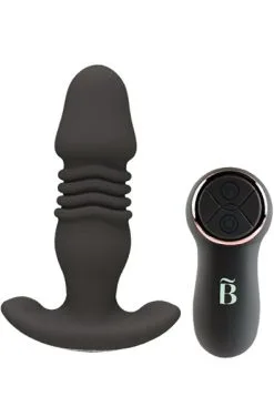 B-pleasure Vibrating & Thrusting P-plug
