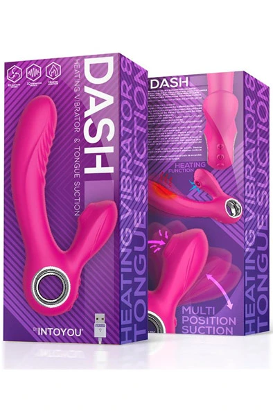 IntoYou Vibrator, Sucker With Stimulating Tongue & Heat Function 4 IntoYou Vibrator, Sucker With Stimulating Tongue & Heat Function - Bilde 2