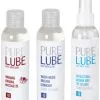 Pure Lube Water-Based Lubricant + Antibacterial Toy Cleaner + Warming Massage Oil 3 X 150 Ml -Anal sexleketøy butikk p water based lubricant antibacterial toy cleaner warming massage oil 3 x 150 ml productimage 1 5