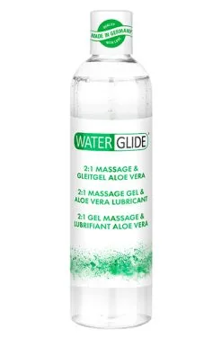 Waterglide 2:1 Massage Gel & Aloe Vera Lubricant 300ml
