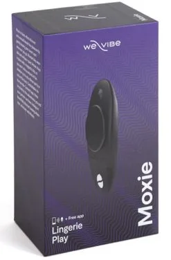 We-Vibe Moxie Black -Anal sexleketøy butikk p we vibe moxie black 5 1 1