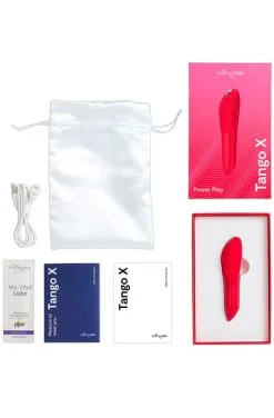 We-Vibe Tango X Cherry Red -Anal sexleketøy butikk p we vibe tango x cherry red 4