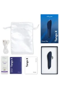 We-Vibe Tango X Midnight Blue -Anal sexleketøy butikk p we vibe tango x midnight blue 4 1