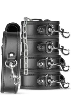 Whipped Bruno Beginner’s Bondage Set Black