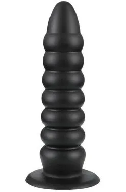 Wolf Gladius Black Silicone Anal Dildo 23cm