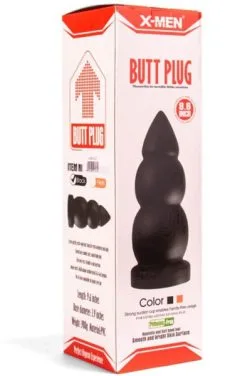 X-Men Butt Plug Black 24 Cm 5 X-Men Butt Plug Black 24 Cm -Anal sexleketøy butikk p x men butt plug black 24cm 2 000454