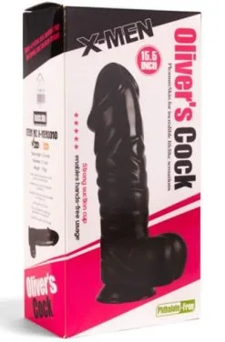 X-Men Cock Black 31 Cm -Anal sexleketøy butikk p x men cock black 39 cm 2 001750