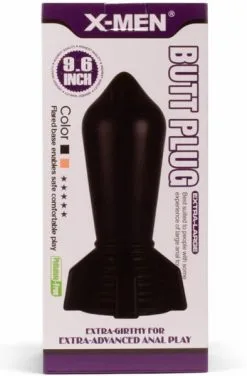 X-Men Huge Butt Plug Black 24 Cm -Anal sexleketøy butikk p x men huge butt plug black 24 cm 3 230952