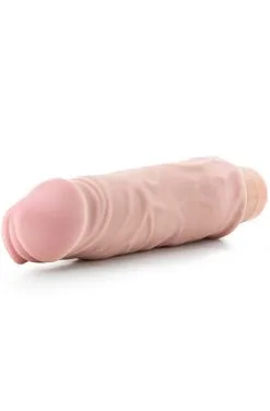 Blush Novelties X5 Plus Vibrating Hard On Beige 22 Cm -Anal sexleketøy butikk p x5 plus vibrating hard on beige 22 cm 2