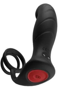 Toyz4lovers Yell Vibrating Prostate Massager With Cock Ring