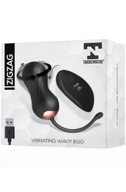 Tardenoche Zigzag Vibrating Egg With Remote Control -Anal sexleketøy butikk p zigzag vibrating egg with remote control 2 224330