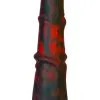 Monsterred Zirg Dragon Dildo Black-Red 25 Cm